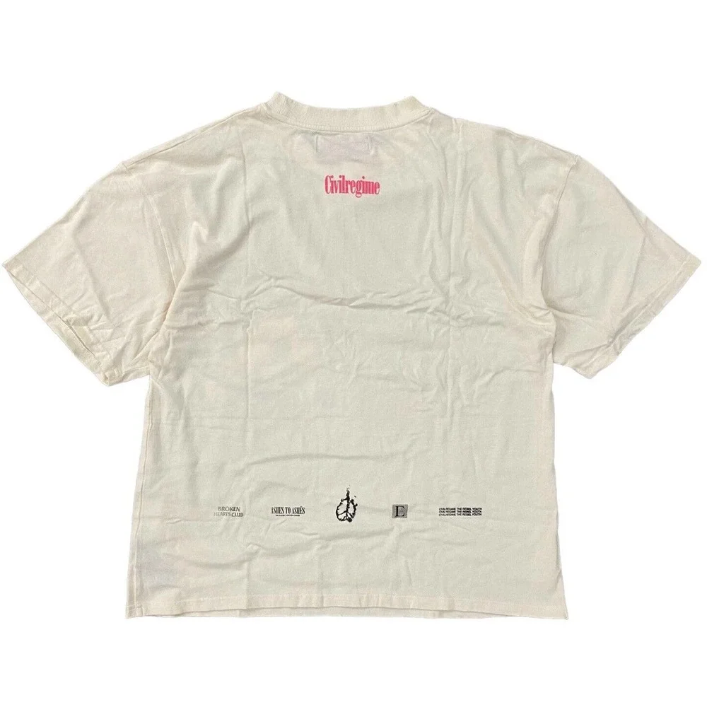 Civil Regime by Darc Sport Men's (S.I.N.) Head Full Of Flowers Oversized T-Shirt - Picture 2 of 4
